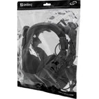 Sandberg USB Headset with Boom Mic – 40mm Drivers, Inline Volume Control, 5-Year Warranty