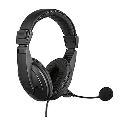Sandberg USB Headset with Boom Mic – 40mm Drivers, Inline Volume Control, 5-Year Warranty